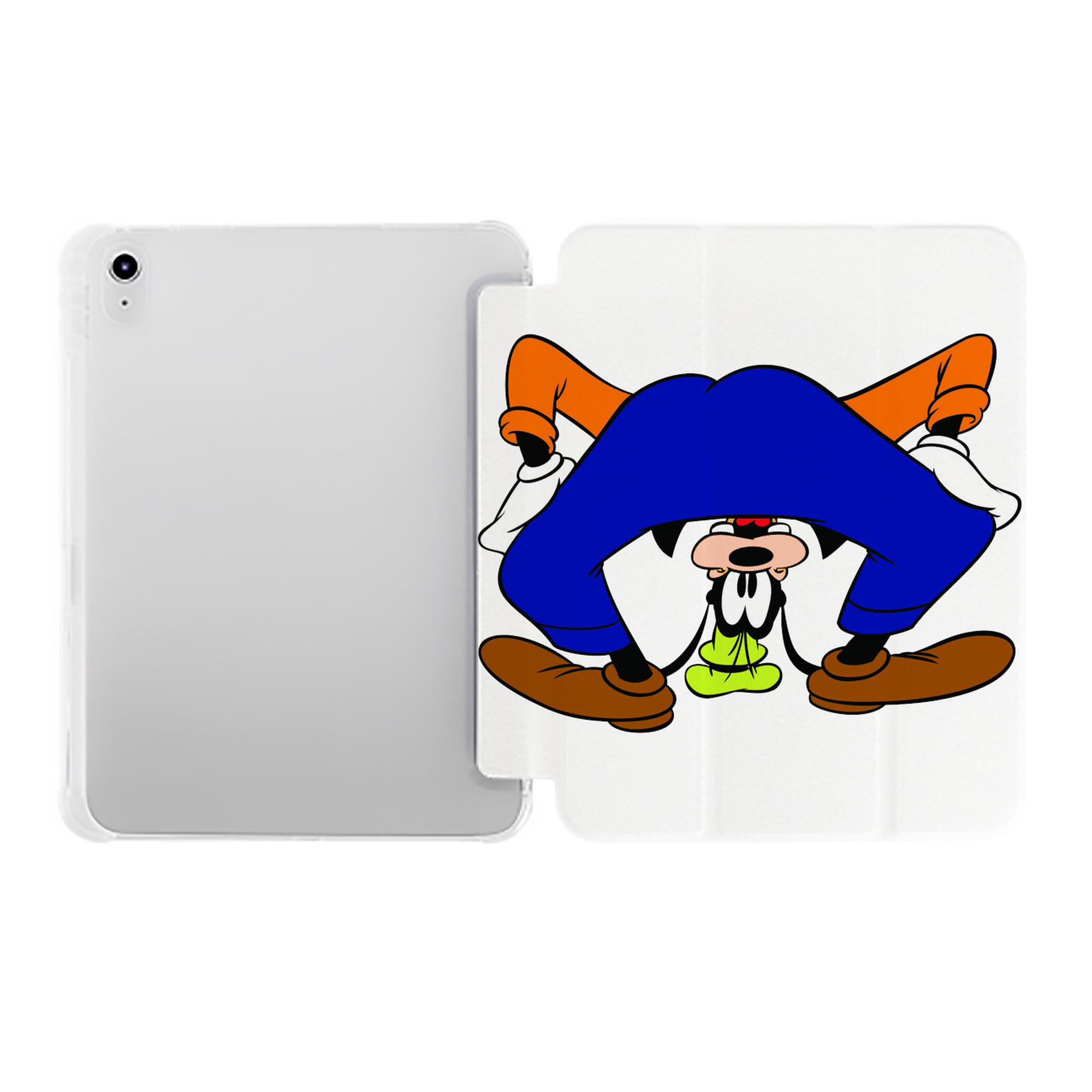 （画像用） ミッキーマウス Mickey Mouse IPad ケース ペン収納付き 三つ折りスタンド PUレザー×シリコン 対応機種9.5/10.5/10.9インチ